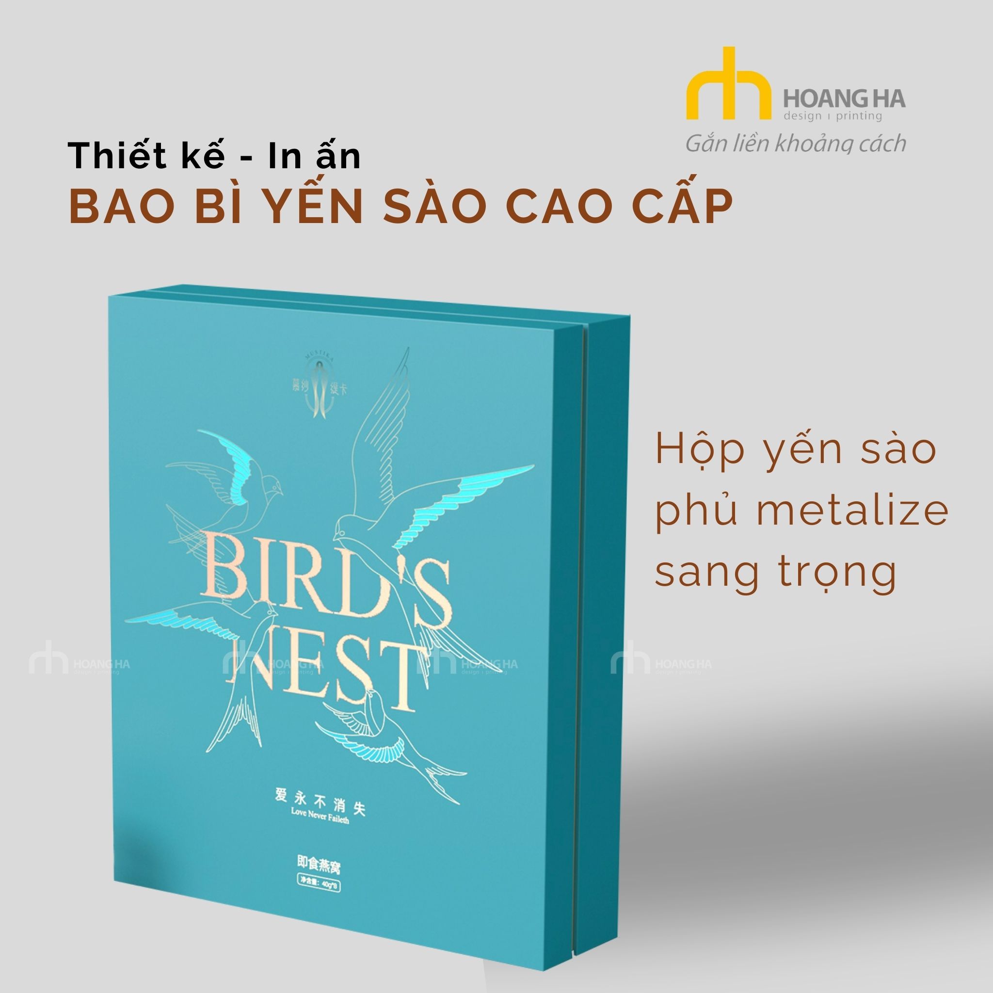 thiết kế - in ấn hộp yến sào cao cấp